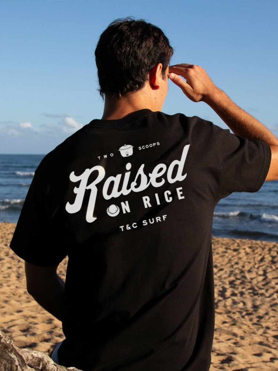 Tees * | T&C Surf Raised On Rice Jersey Tee New Threads