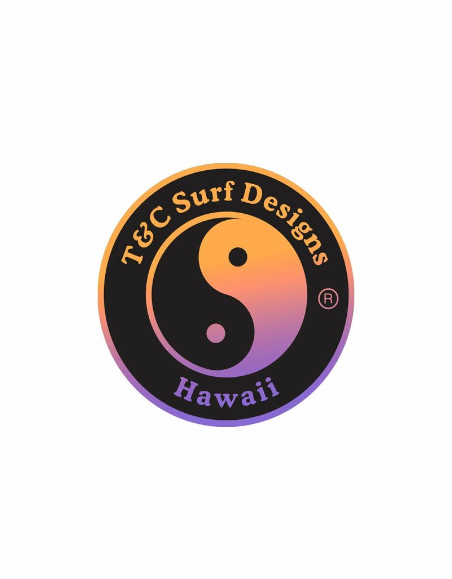 Accessories * | T&C Surf Shaved Ice Logo Sticker Discount Online