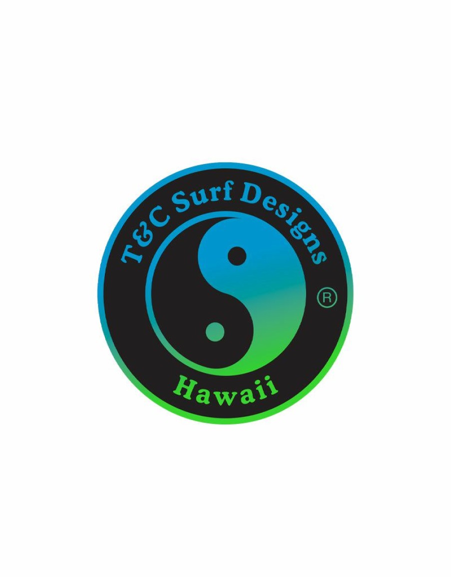 Accessories * | T&C Surf Shaved Ice Logo Sticker Discount Online