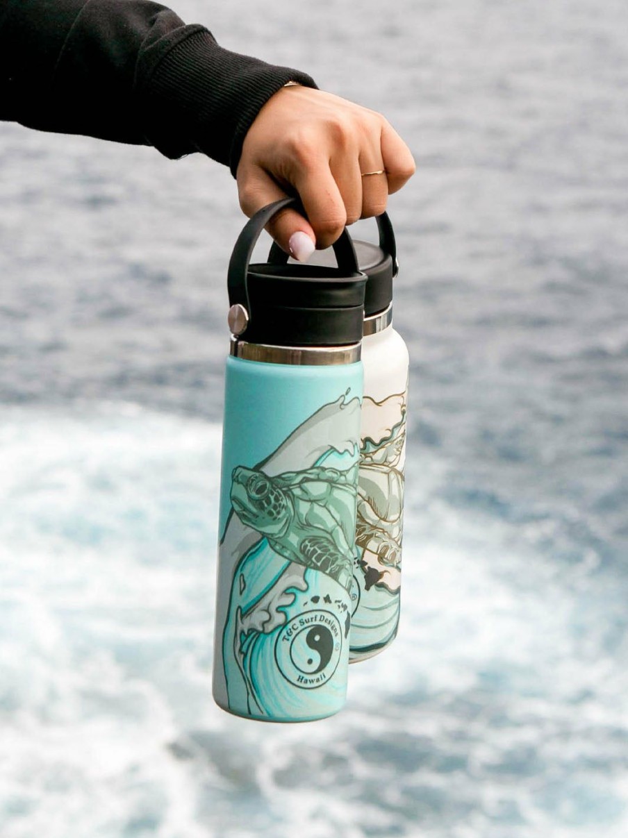 Accessories * | T&C Surf 20 Oz Malama Honu Hydro Flask Special Offers