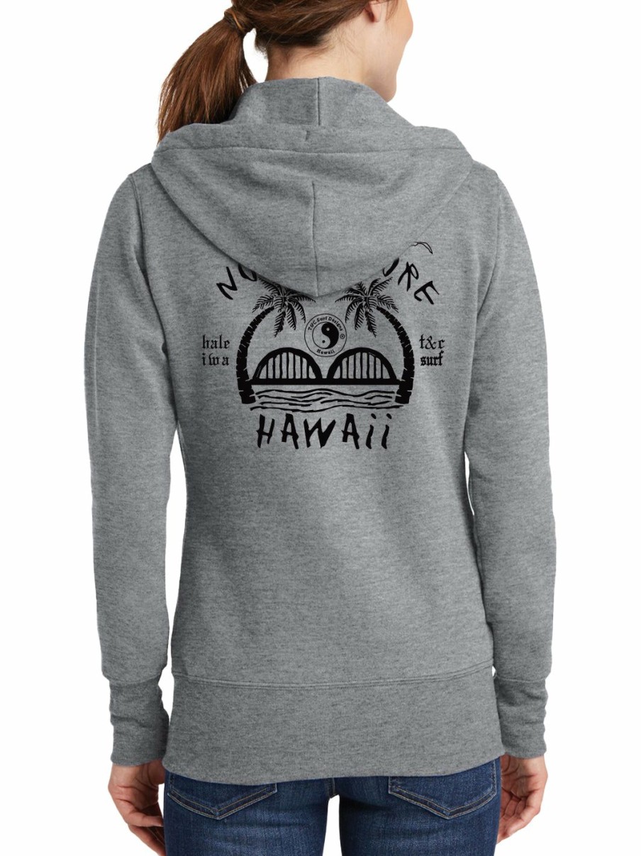 Hoodies * | T&C Surf Anahulu Iwa Zip Hoodie Wholesale