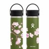 Accessories * | T&C Surf 20 Oz Sakura Hydro Flask Bottle Low Price Olive