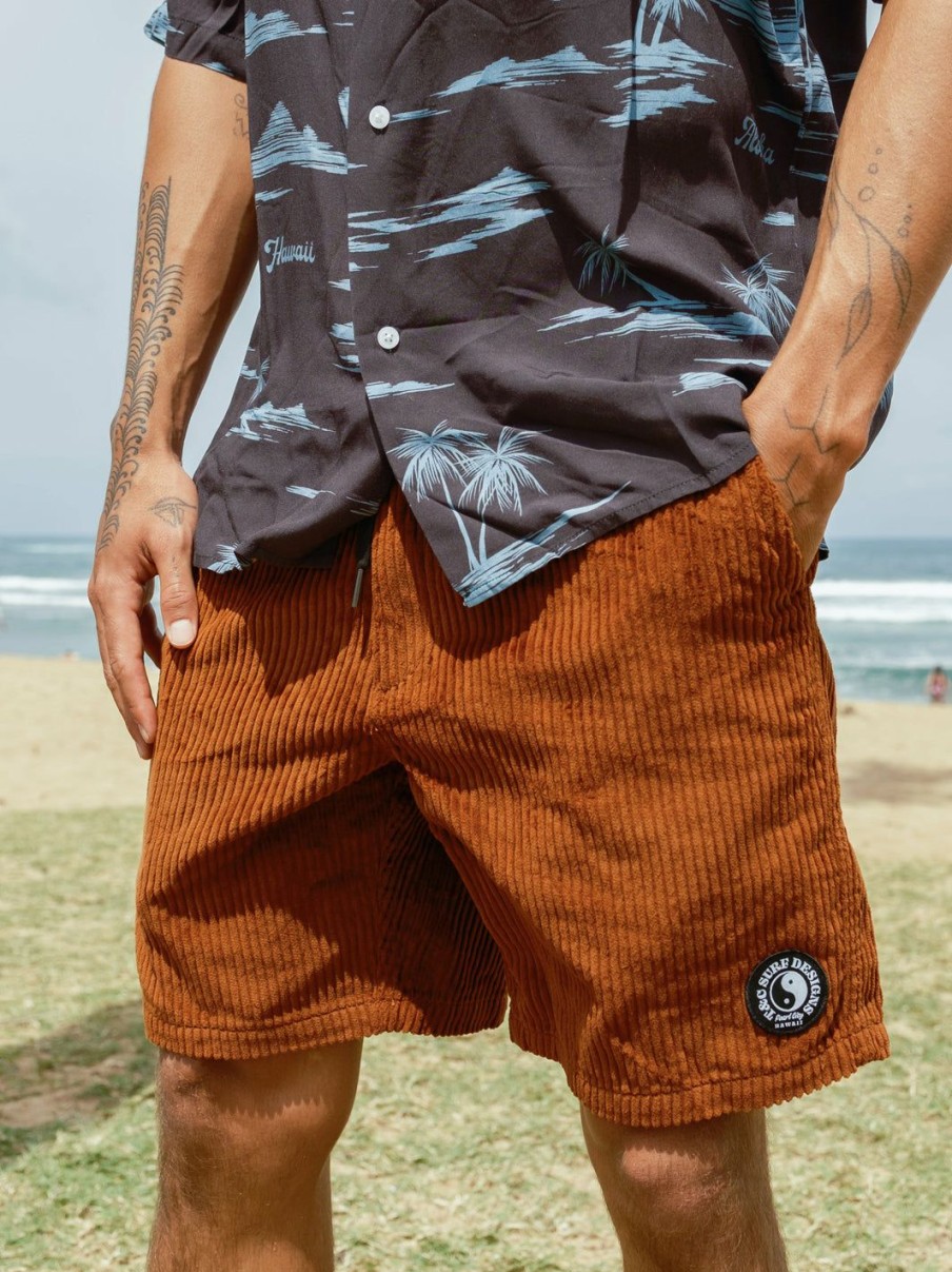 Tanks & Shorts * | T&C Surf Australia Horizon Cord Walkshort Unique