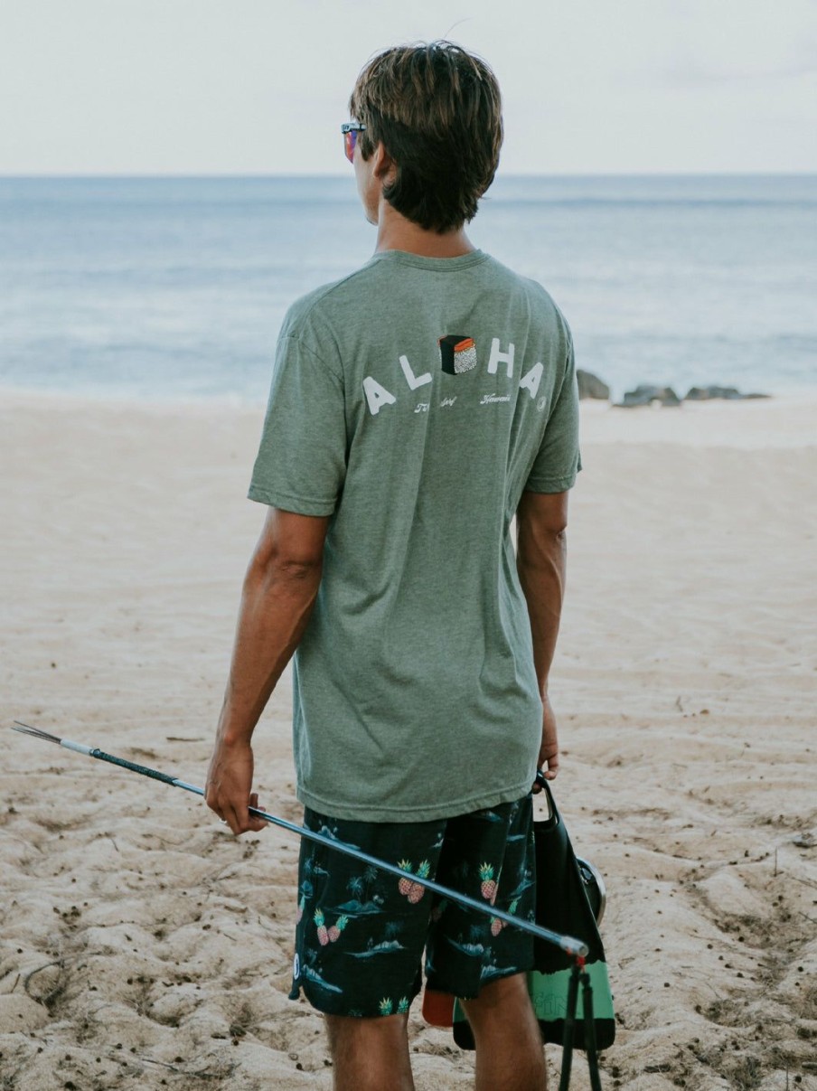 Tees * | T&C Surf Aloha Grinds Jersey Tee 100% Guarantee