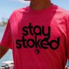 Tees * | T&C Surf Stay Stoked Jersey Tee Large Choice