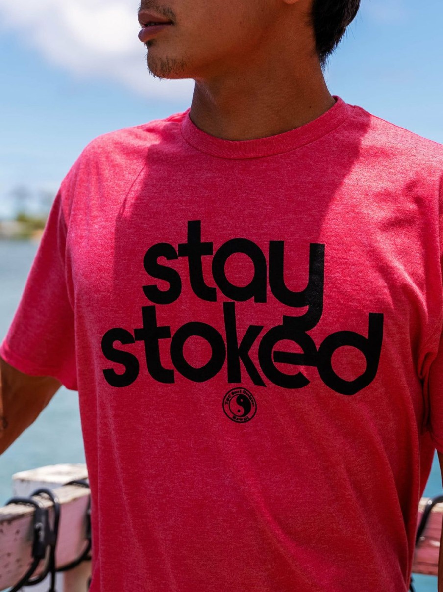 Tees * | T&C Surf Stay Stoked Jersey Tee Large Choice