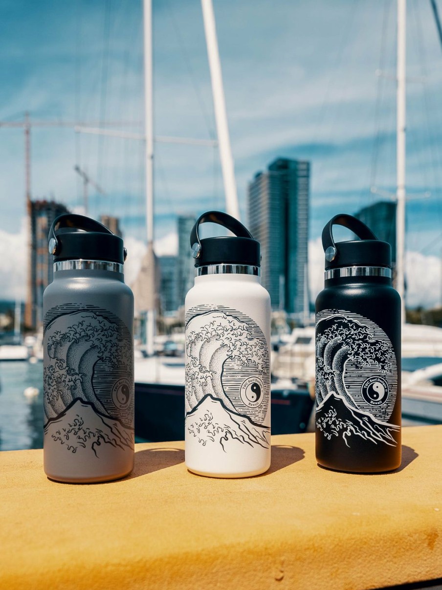 Accessories * | T&C Surf 32 Oz Stoked Hokusai Hydro Flask Quick Delivery