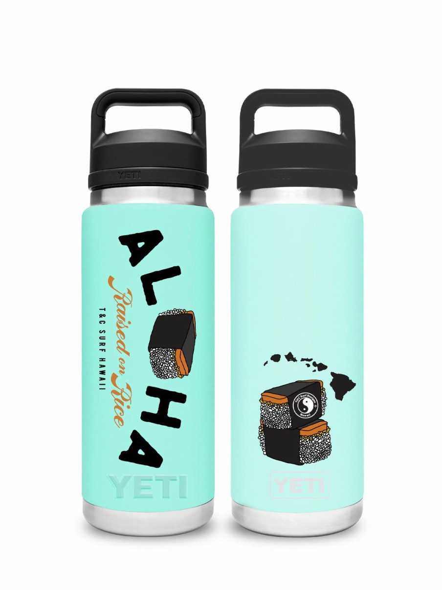 Accessories * | T&C Surf 26 Oz Aloha Grinds Rambler Yeti Bottle With Chug Cap High Quality