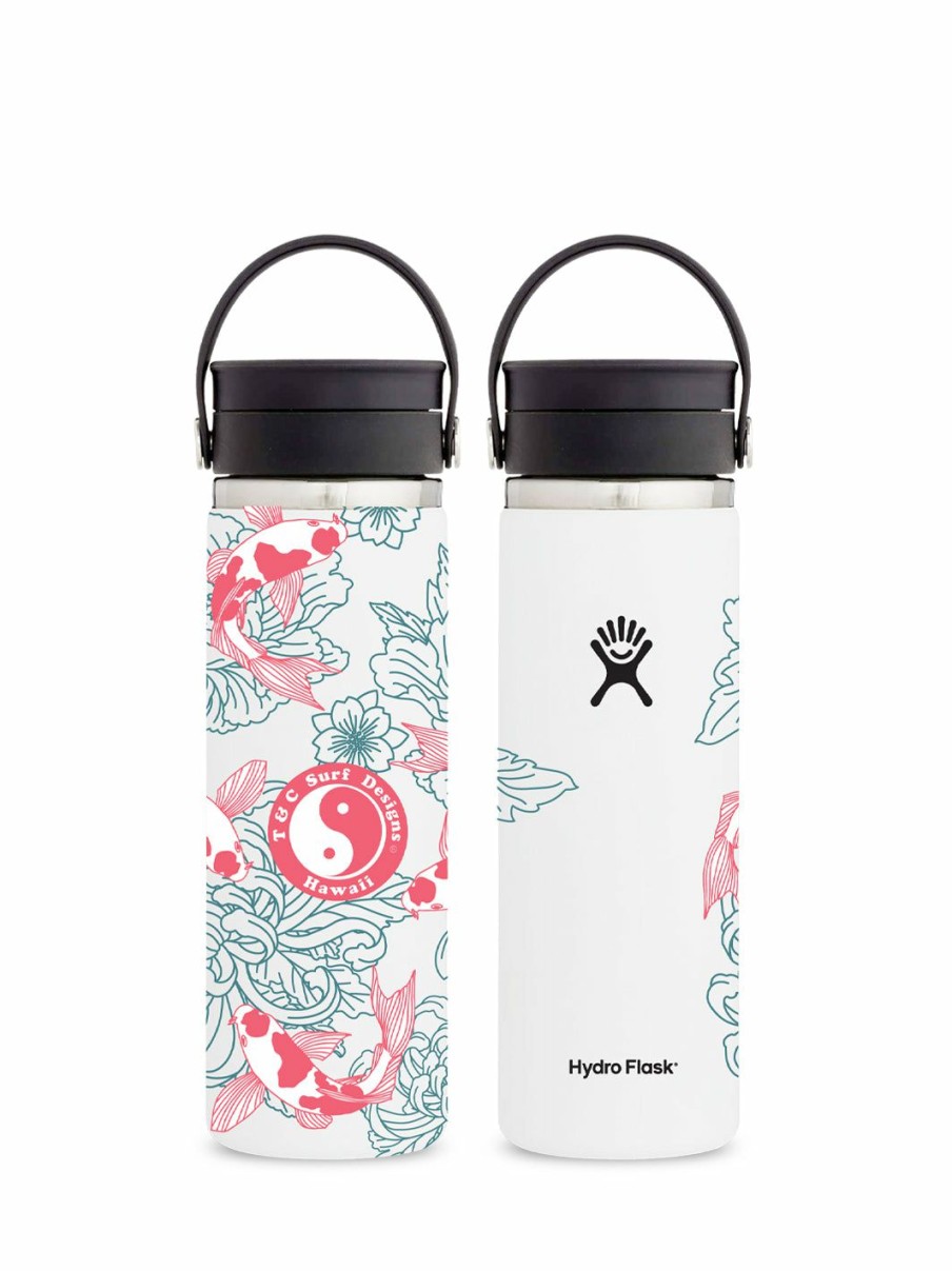 Accessories * | T&C Surf 20 Oz Koi Glide Hydro Flask Top Selling