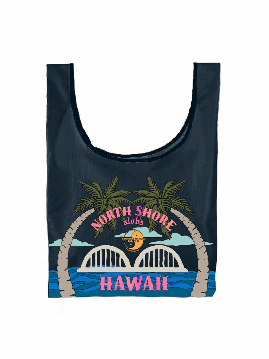 Accessories * | T&C Surf Reusable Tote Bag Best-Selling Anahulu Sunshine