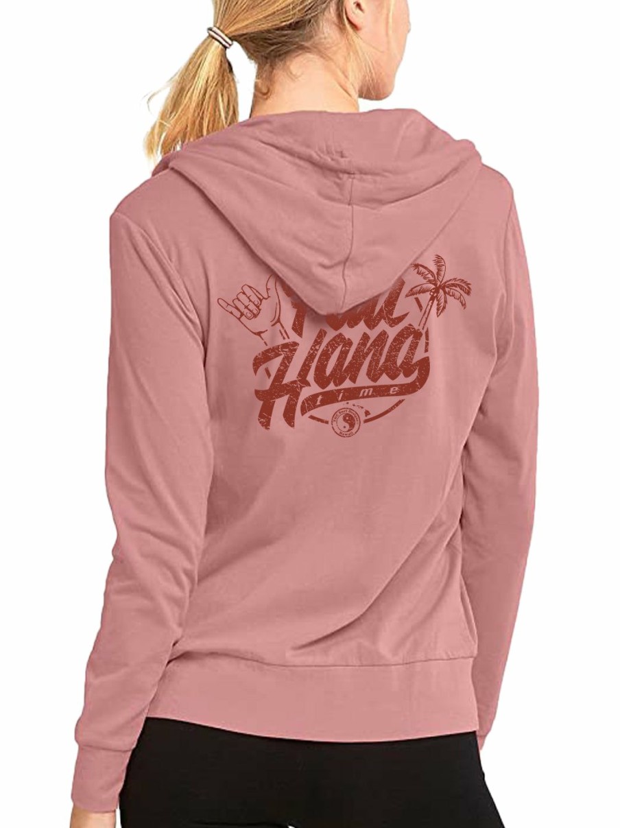 Hoodies * | T&C Surf Pau Hana Shaka Zip Hoodie Unique