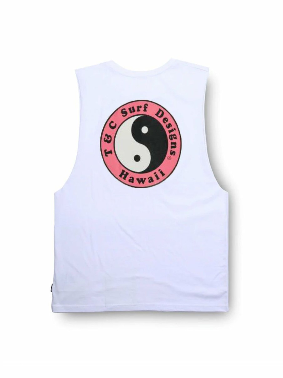 Tanks & Shorts * | T&C Surf Australia Og Logo Muscle Tee Nat Reliable Quality