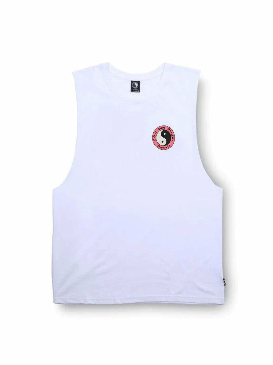 Tanks & Shorts * | T&C Surf Australia Og Logo Muscle Tee Nat Reliable Quality