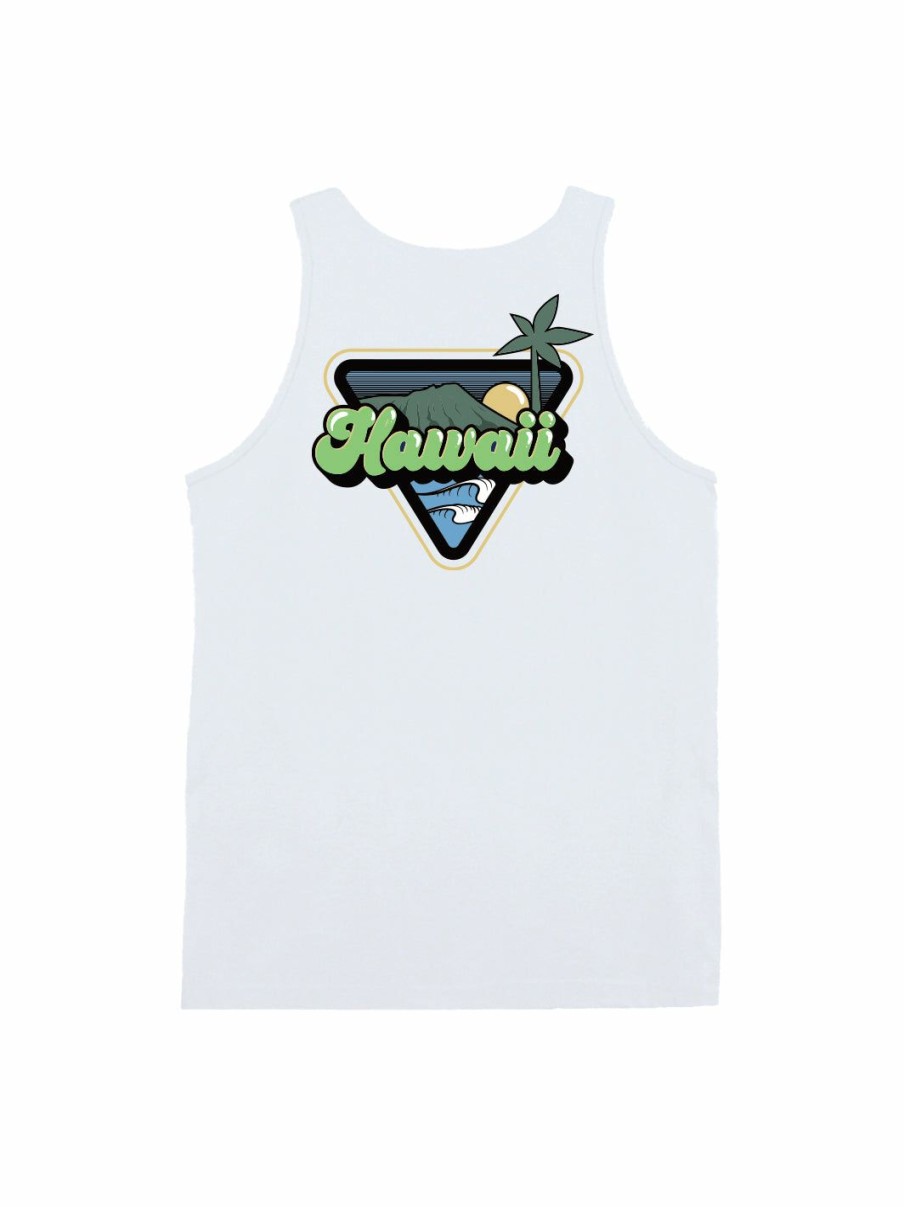 Tanks & Shorts * | T&C Surf Retro Hawaii Tank Cheap Online