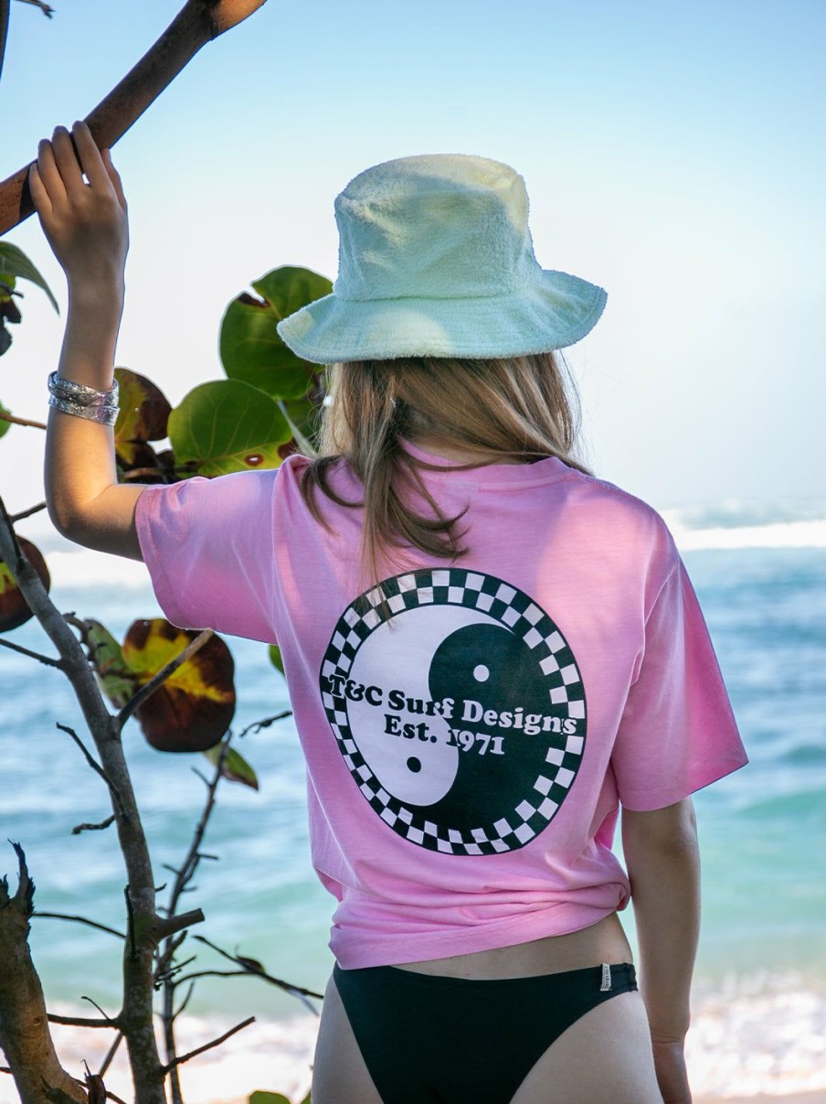 Tees * | T&C Surf Australia Pearl City Check Tee Store