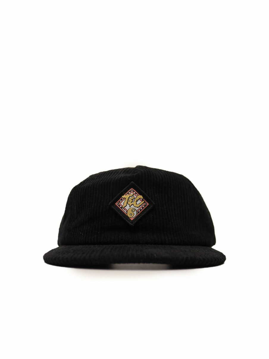 Accessories * | T&C Surf Australia Da Rock Corduroy Cap Limited Edition Black