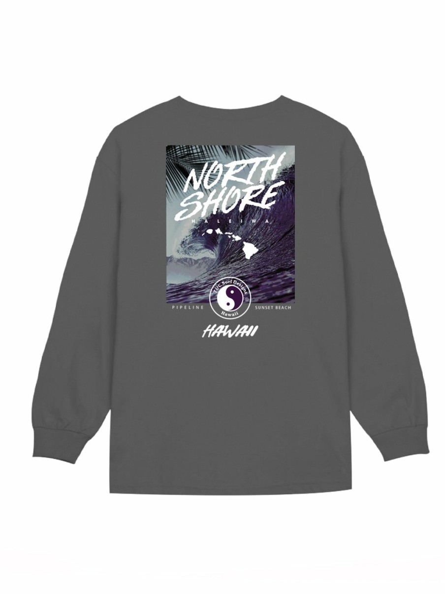 Tees * | T&C Surf Monsta Swell Long Sleeve Excellent Quality