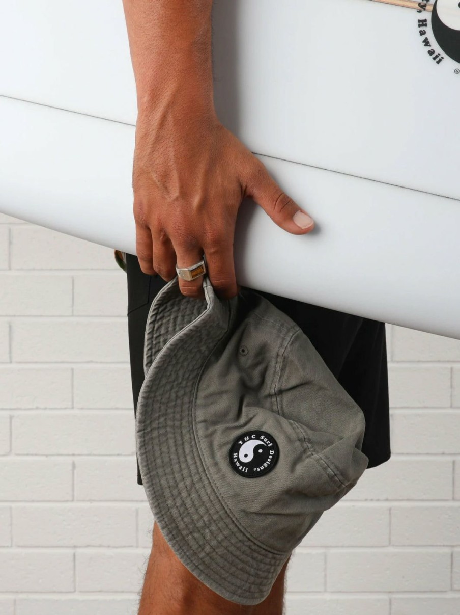 Accessories * | T&C Surf Australia Vintage Og Bucket Hat Premium Black