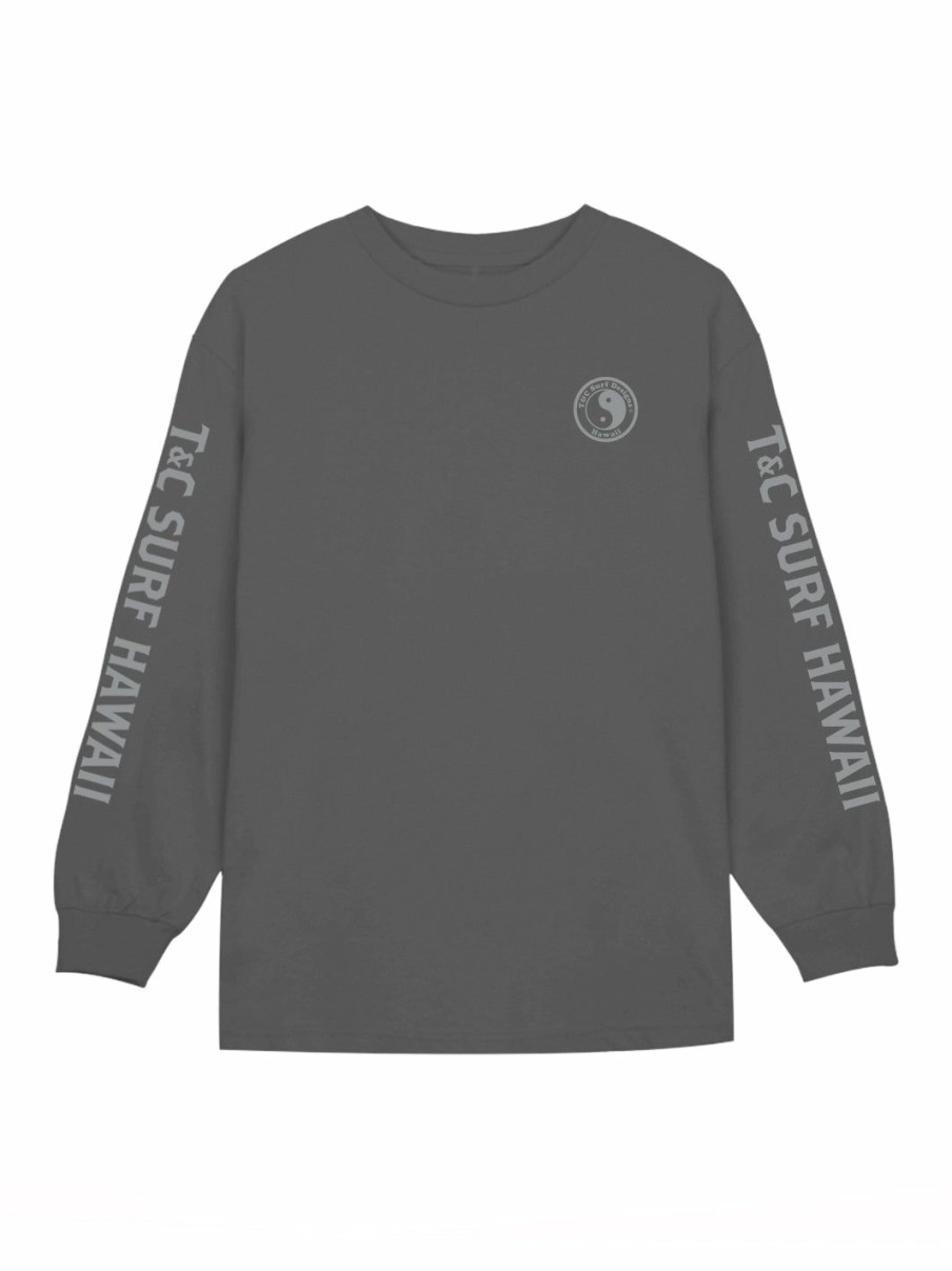 Tees * | T&C Surf Flag Script Kam Long Sleeve Reliable Quality