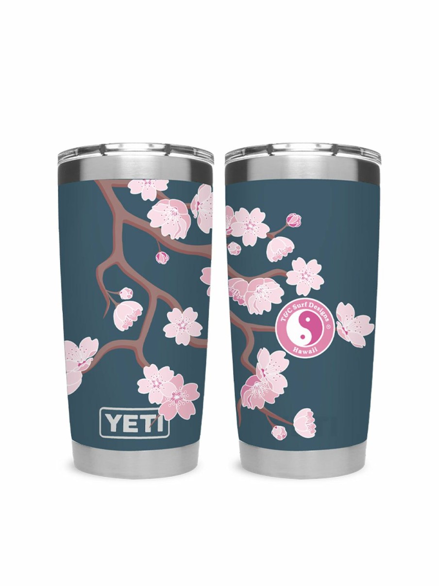 Accessories * | T&C Surf 20 Oz Sakura Tumbler Yeti Latest Fashion