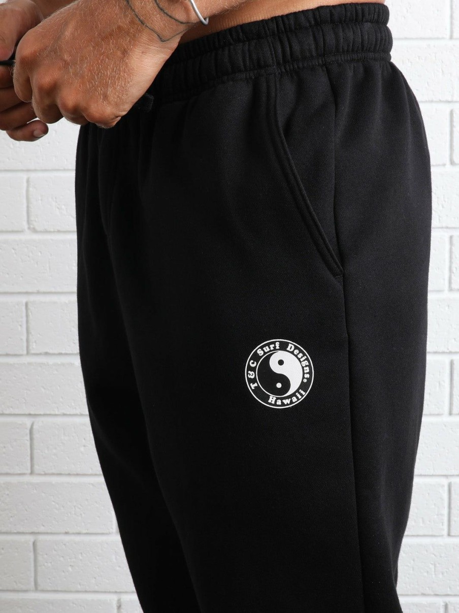 Hoodies * | T&C Surf Australia Og Track Pant Black Top Selling