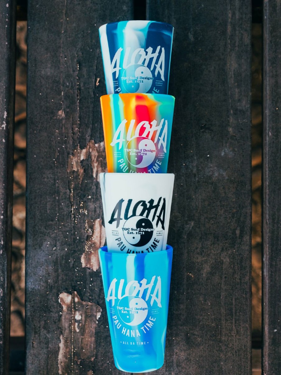 Accessories * | T&C Surf Aloha Pau Hana Silicone Cup Premium