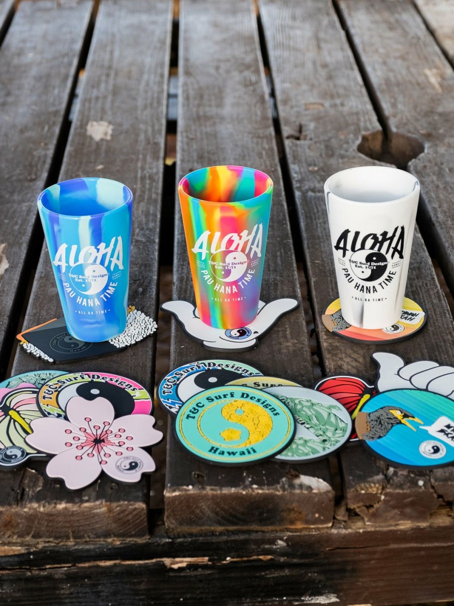 Accessories * | T&C Surf Aloha Pau Hana Silicone Cup Premium