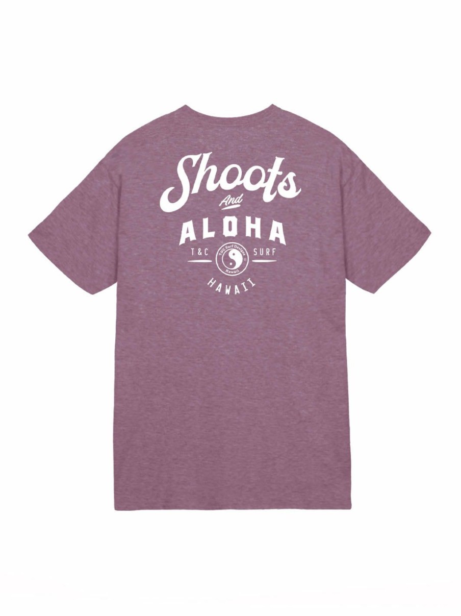 Tees * | T&C Surf Shoots And Aloha Jersey Tee Attractive