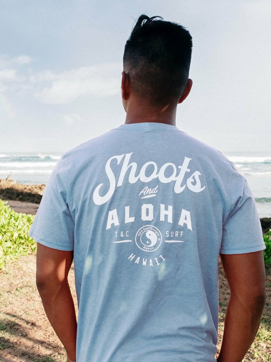 Tees * | T&C Surf Shoots And Aloha Jersey Tee Attractive