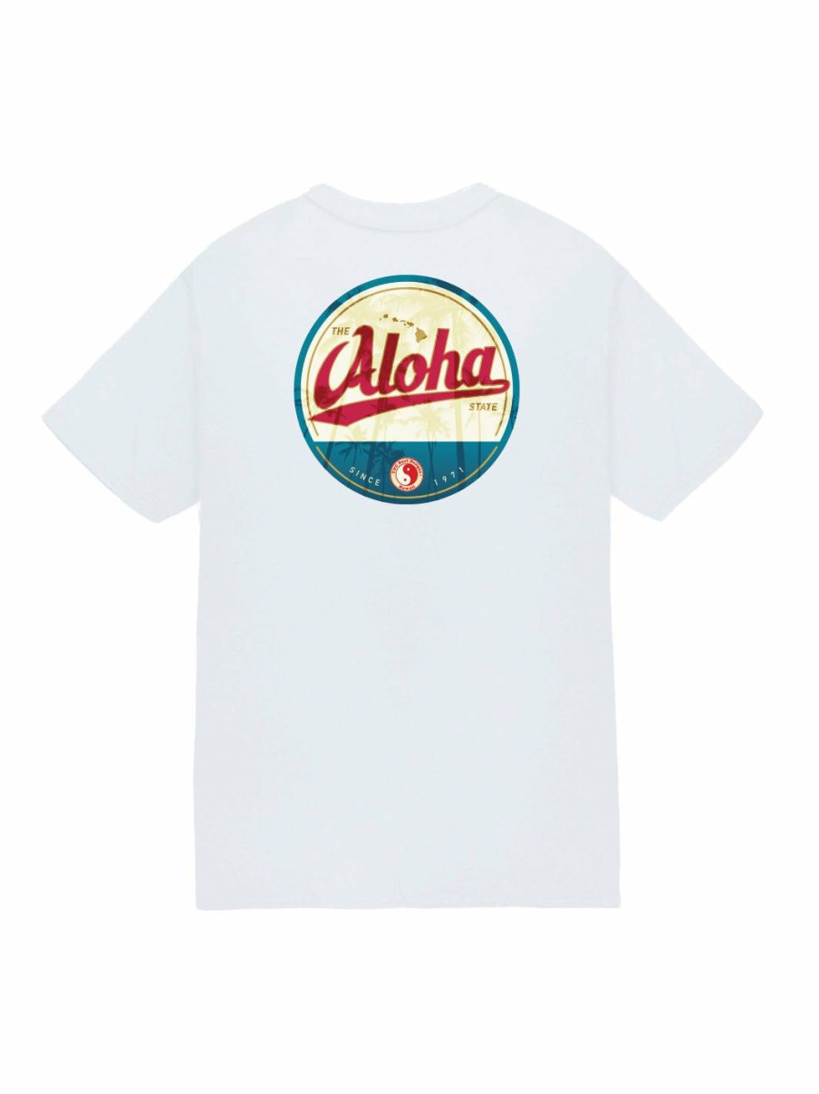 Tees * | T&C Surf Aloha Split Circle Jersey Tee Promotion