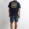 Tees * | T&C Surf Australia Border Check Tee Midnight Fashion