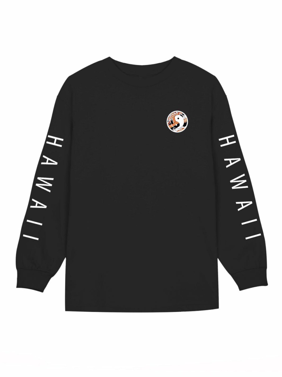 Tees * | T&C Surf Kamehameha Circle Long Sleeve Hot Sell