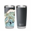 Accessories * | T&C Surf 20 Oz Malama Honu Tumbler Yeti Crazy Deals Charcoal