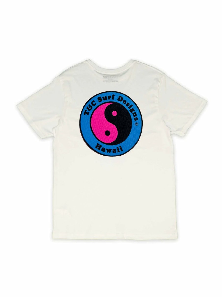 Tees * | T&C Surf Europe Yin Yang 71 Logo Tee Bargain Sale