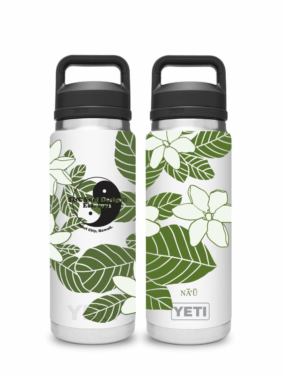 Accessories * | T&C Surf 26 Oz Na'U Rambler Yeti Bottle With Chug Cap Hot Selling