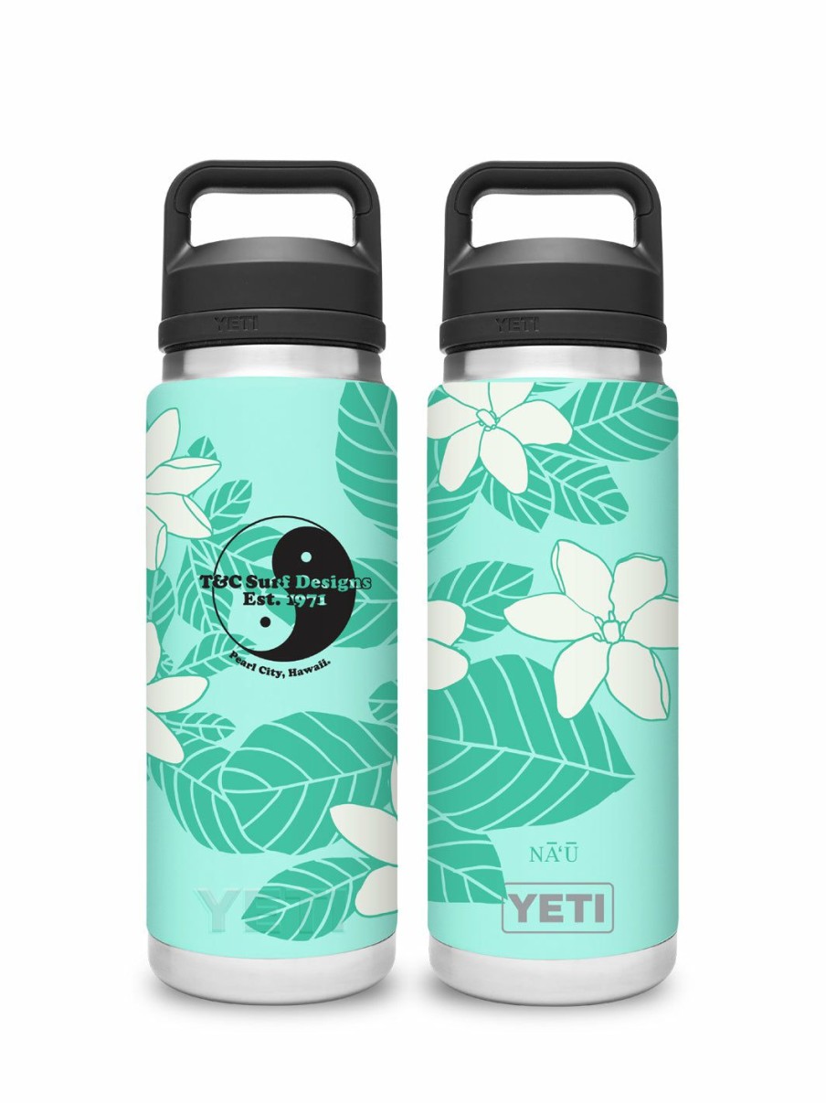 Accessories * | T&C Surf 26 Oz Na'U Rambler Yeti Bottle With Chug Cap Hot Selling