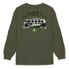 Tees * | T&C Surf Aloha Script Volkswagen Bus Long Sleeve Best Sellers