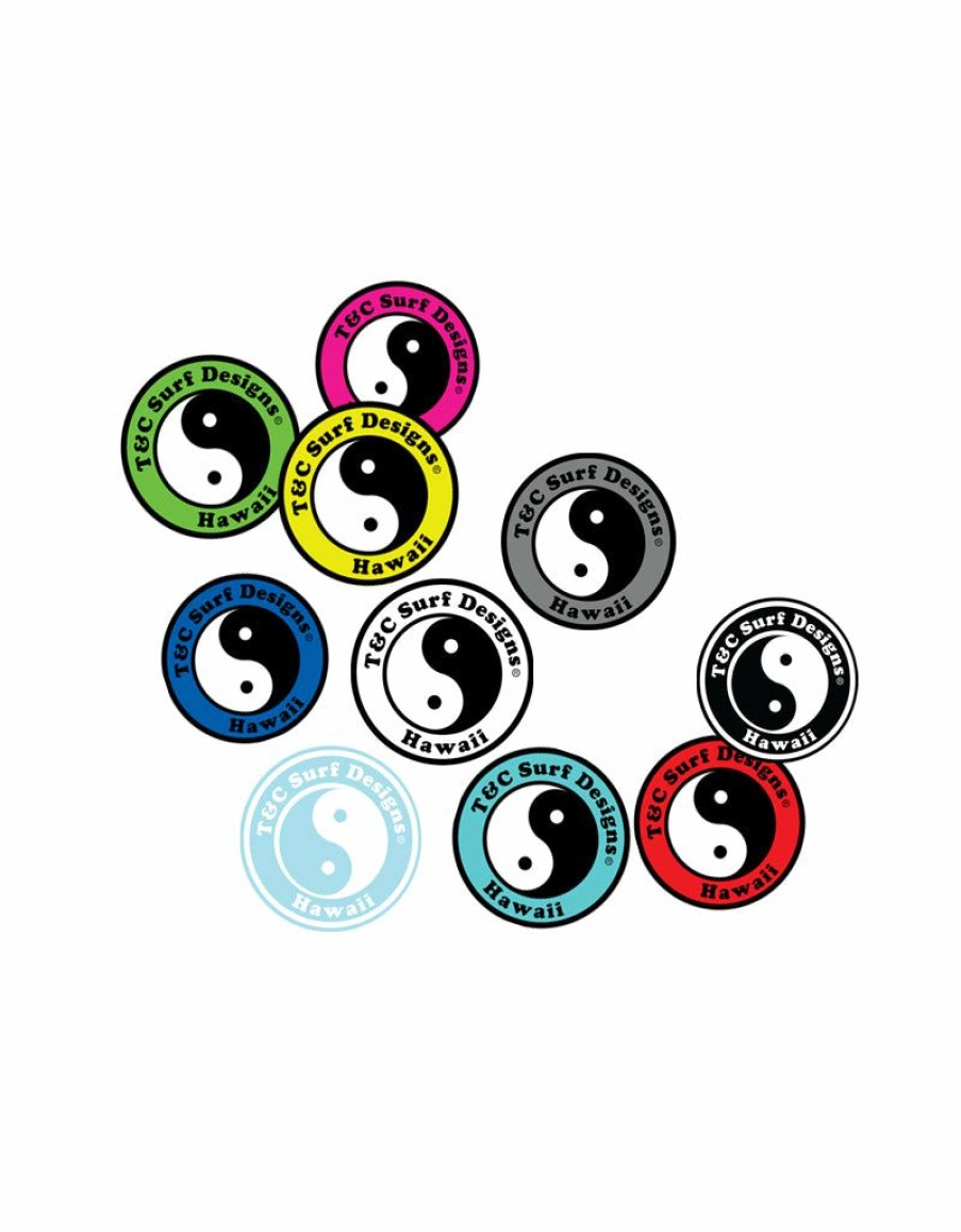 Accessories * | T&C Surf 6 Standard Logo Sticker Discount Sale