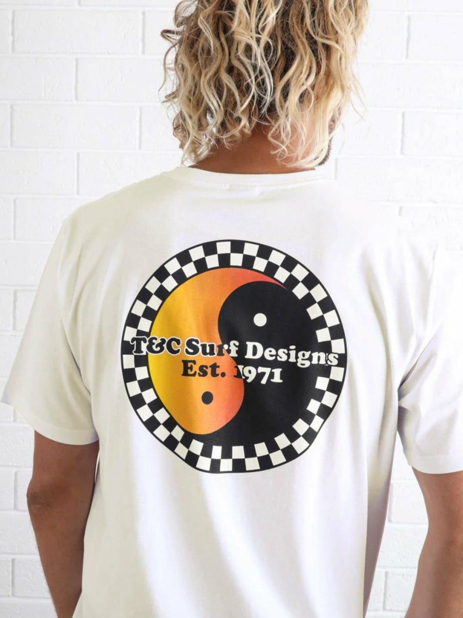 Tees * | T&C Surf Australia Iconic Checker Tee Lower Prices