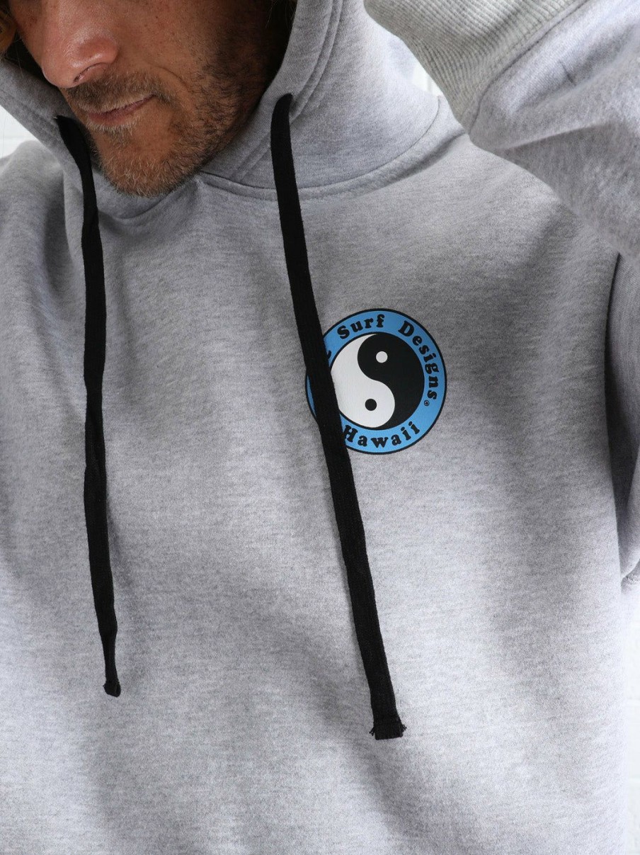 Hoodies * | T&C Surf Australia Og Pop Hoodie Grey Cheaper