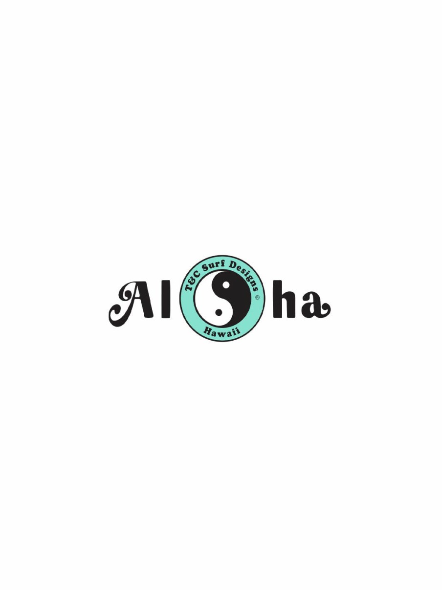 Accessories * | T&C Surf Aloha Vibes Sticker Popular