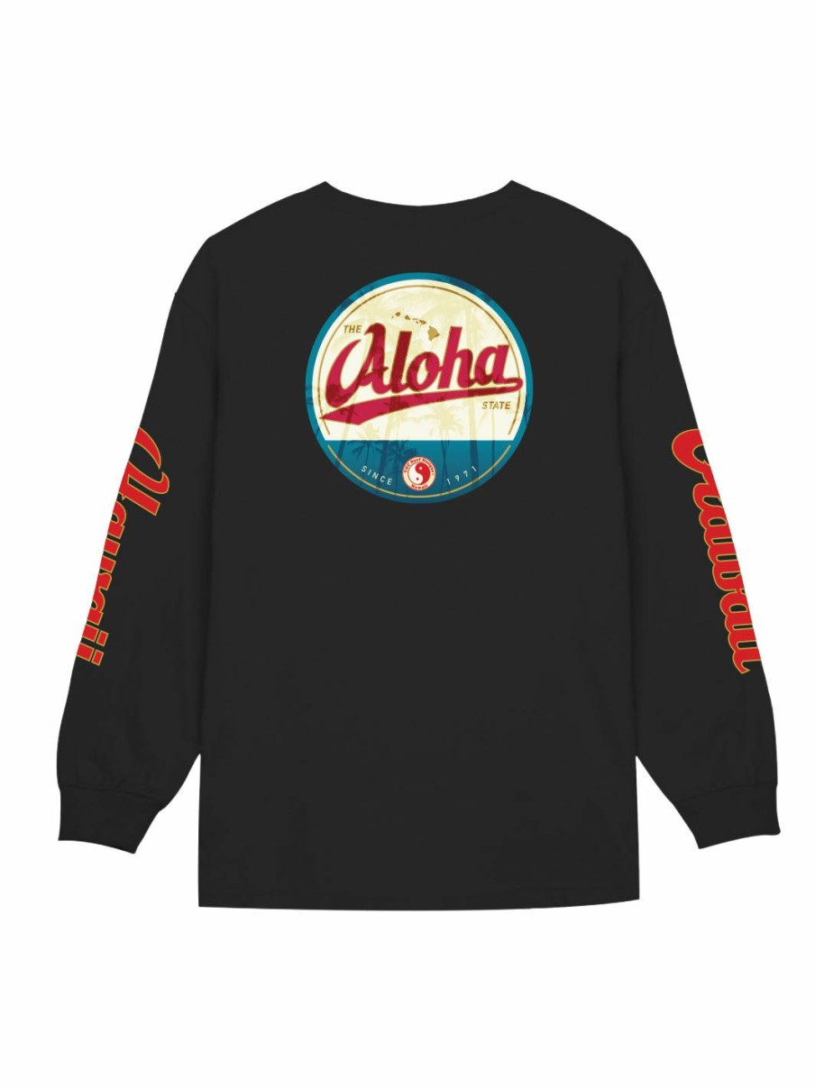 Tees * | T&C Surf Aloha Split Circle Long Sleeve Sale