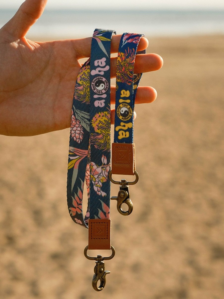 Accessories * | Thread Wallets X T&C Surf Live Aloha Lanyard Bargain Sale Multi