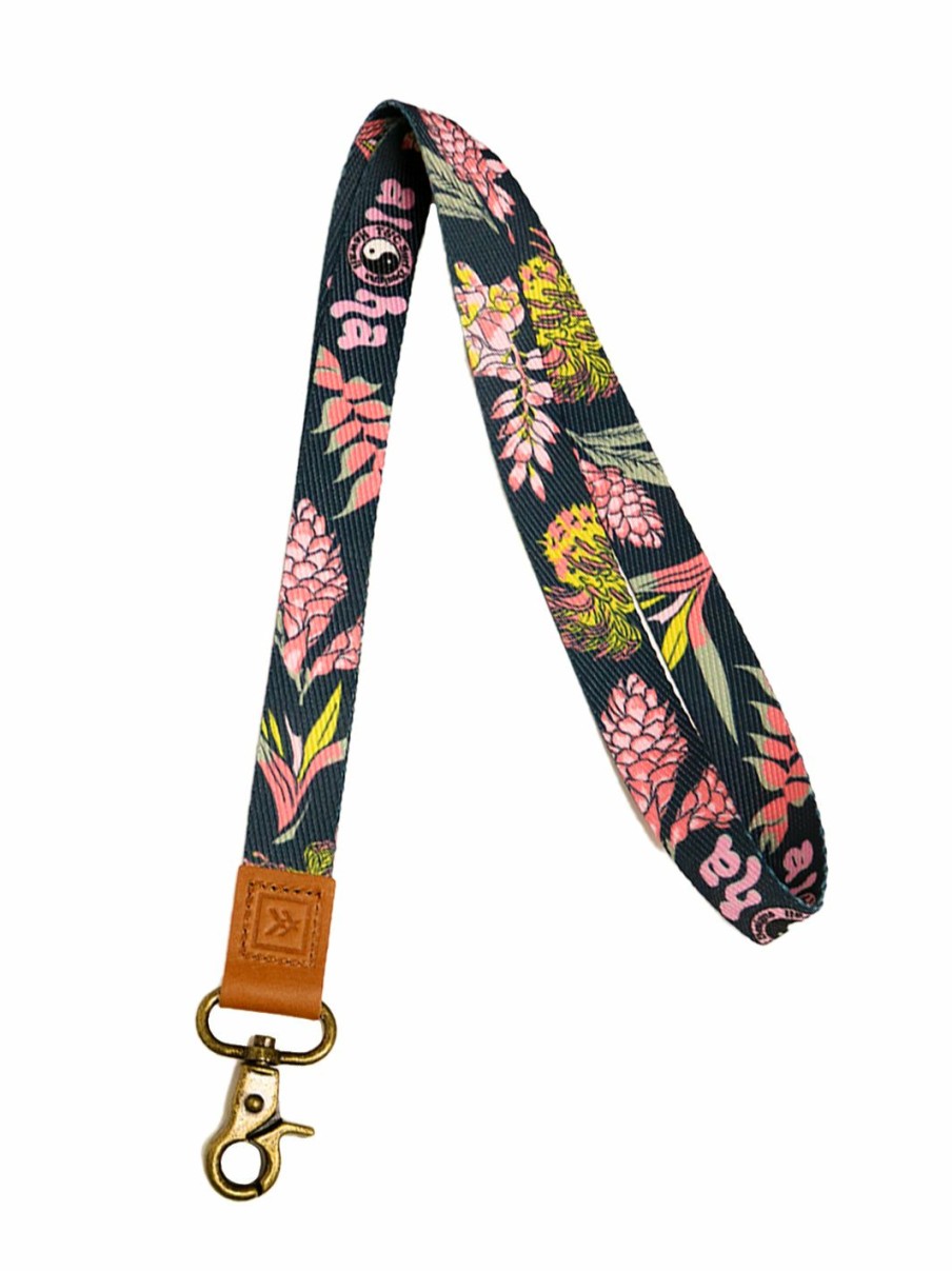 Accessories * | Thread Wallets X T&C Surf Live Aloha Lanyard Bargain Sale Multi