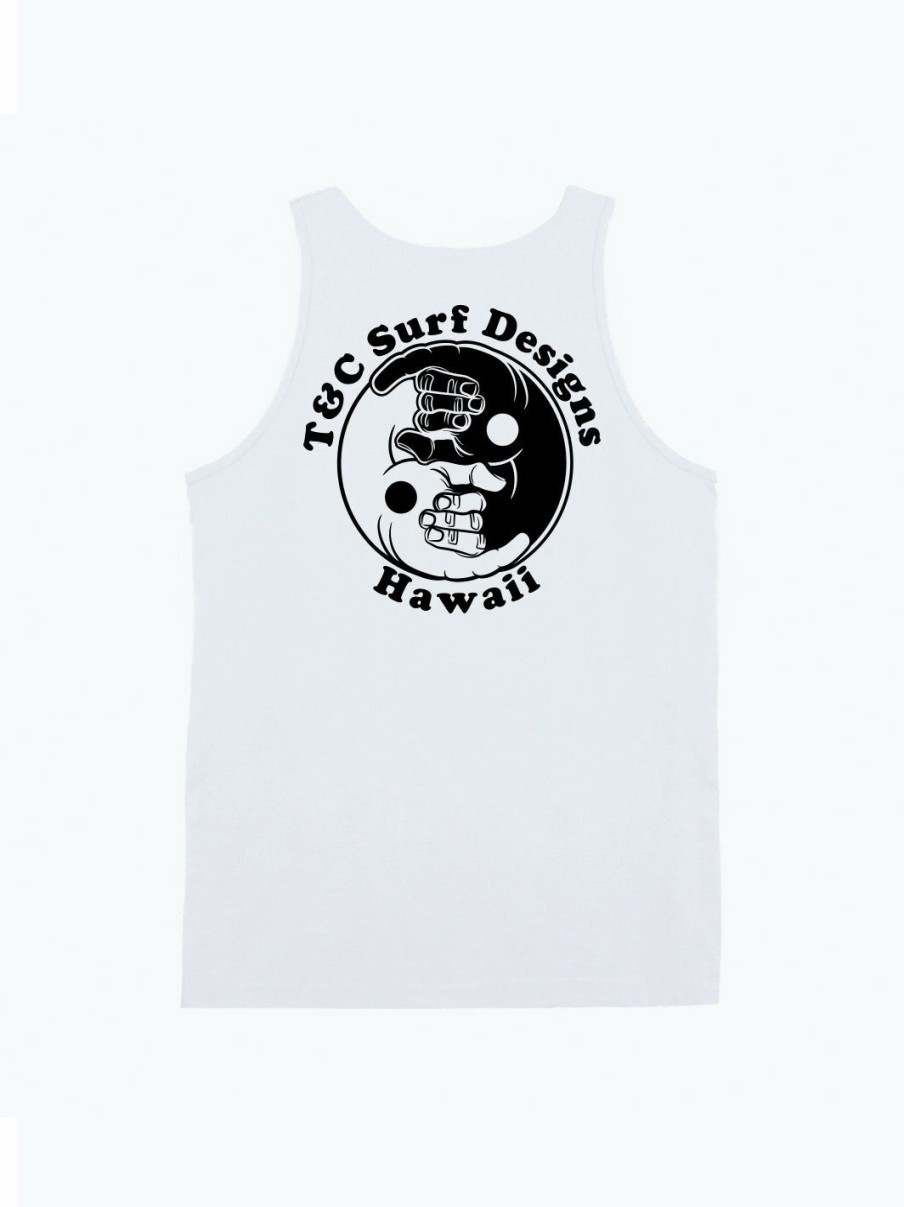 Tanks & Shorts * | T&C Surf Shaka Yin Yang Tank Featured