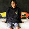 Hoodies * | T&C Surf Australia Og Pop Hoodie Black Fade Sale Online