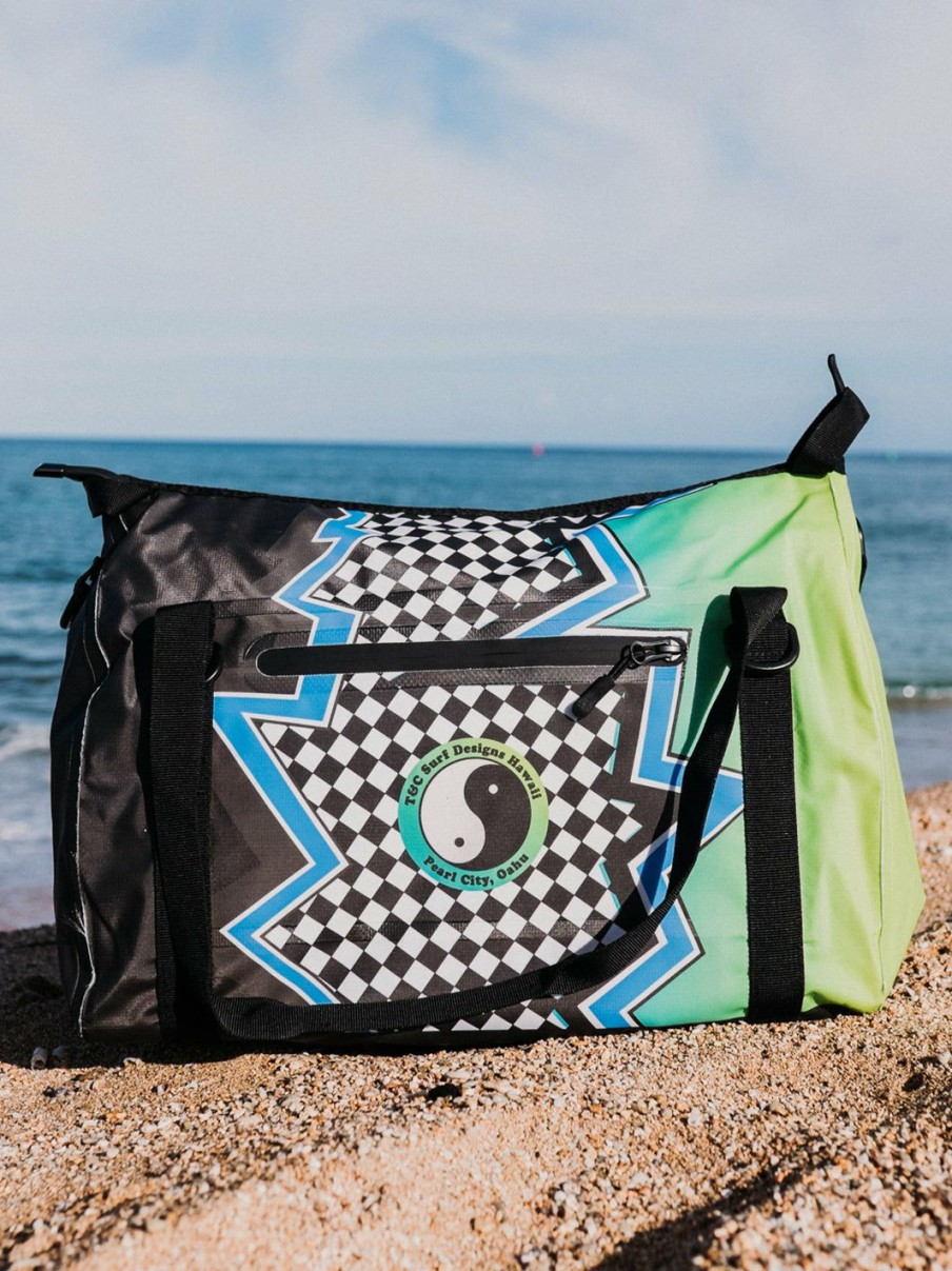 Accessories * | T&C Surf Zig Zag Air Cooler Bag Best-Selling Black